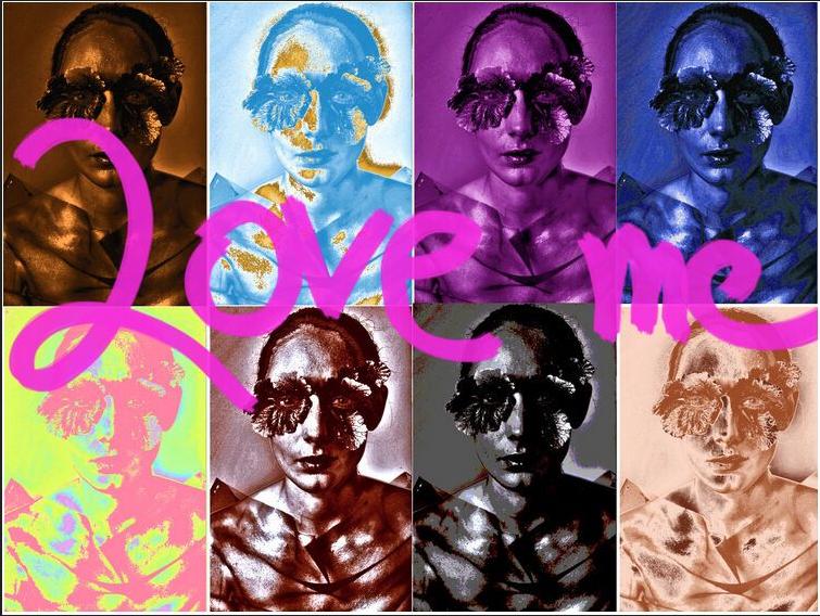 Color Cry Collage Love Me Collection